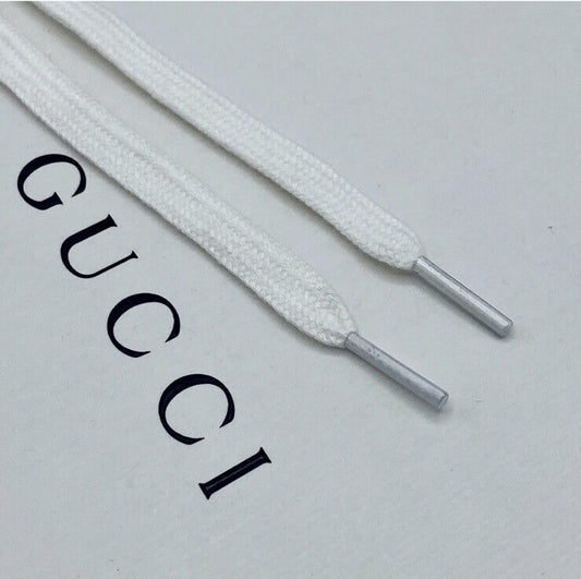 Gucci Ace Style replacement Shoelaces Off White (120 cm)