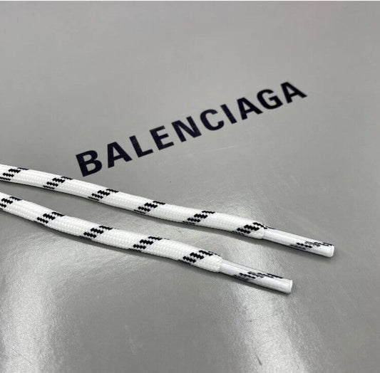 Balenciaga Triple S Rope Replacement Style Shoelaces white (100 cm)