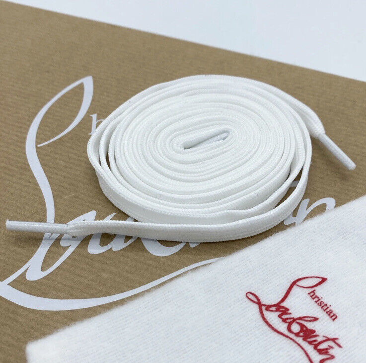 Christian Louboutin style replacement White Laces