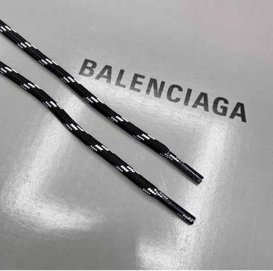 Balenciaga Triple S Rope Replacement Black Shoelaces