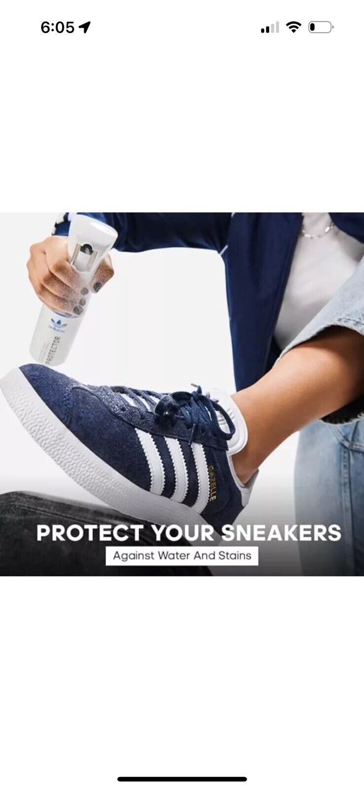 Adidas Originals Shoe Protector Mist Spray 185ml Bottle